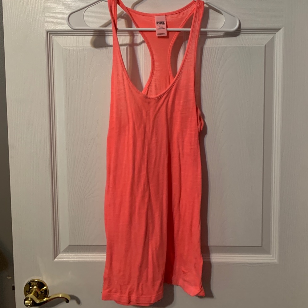Pink VS coral tank size small